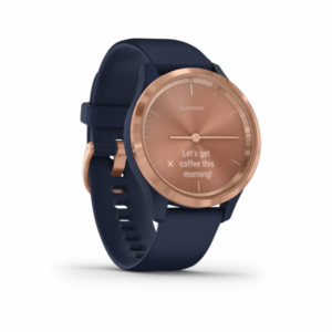 Garmin – Vivomove 3S – Roségoud/Blauw